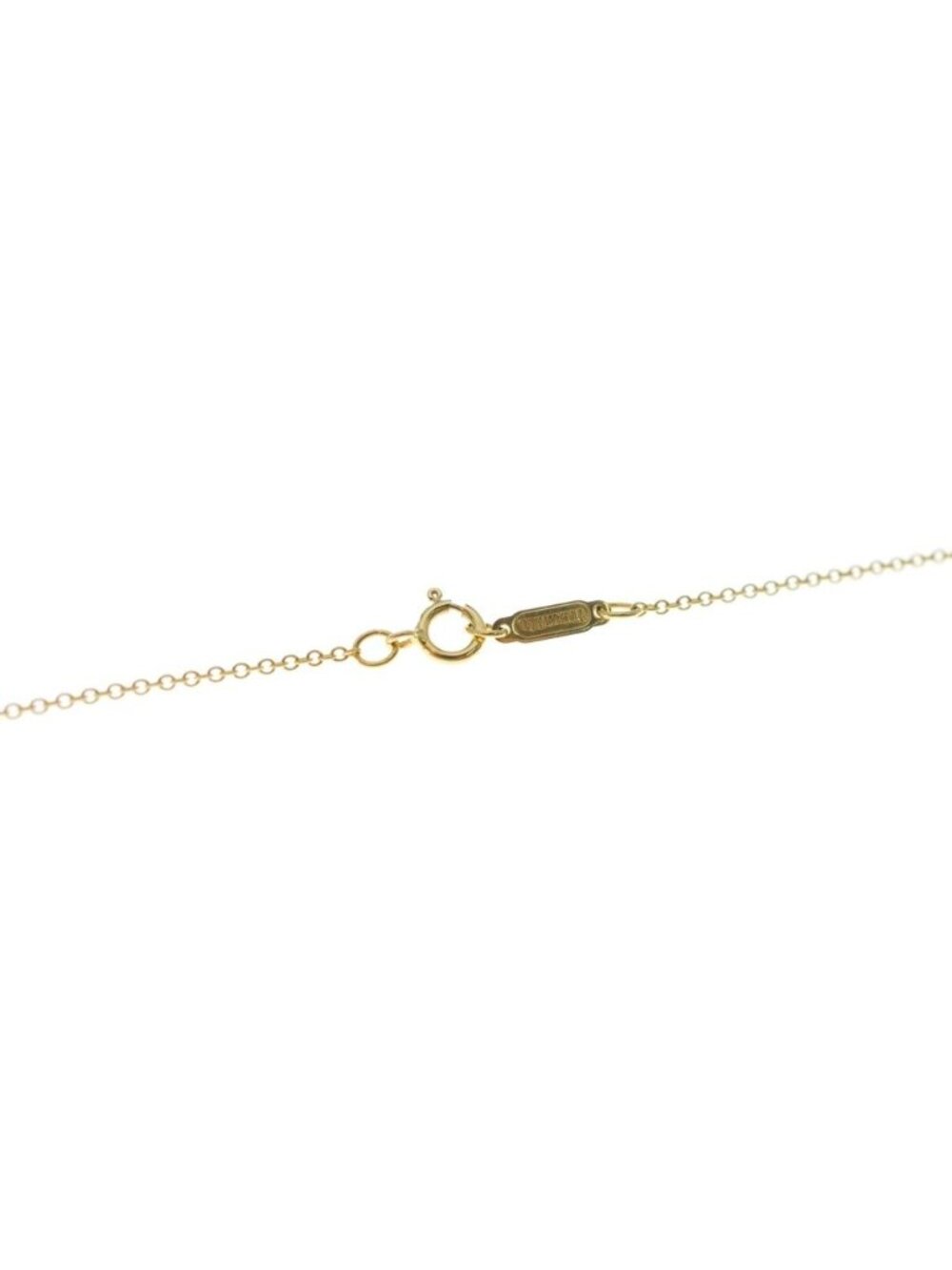Tiffany & Co Triplestar Diamond 18k Yellow Gold Necklace - Picture 4 of 6